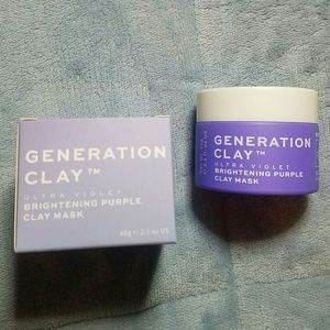 Generation Clay UV brightening purple clay mask